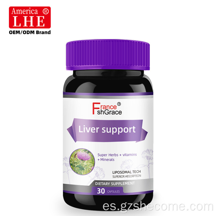 Hígado orgánico Los extractos de plantas apoyan la función de salud del hígado.